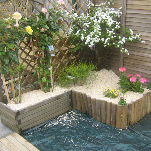 Paillage végétal en chanvre pour espaces verts